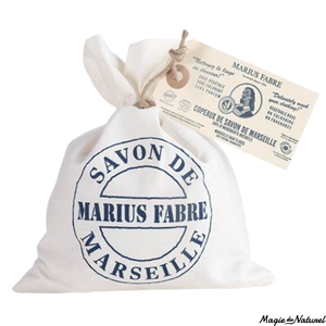 Copeaux de savon de Marseille blanc - SANS HUILE DE PALME l Marius Fabre l La Magie du Naturel l SUISSE