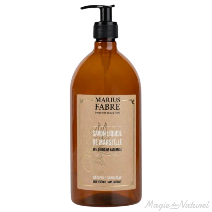 Nachfüllbare 1L-Flasche mit Pumpe – Marius Fabre