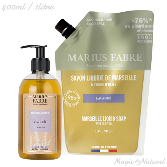 Sapone liquido di Marsiglia Lavanda