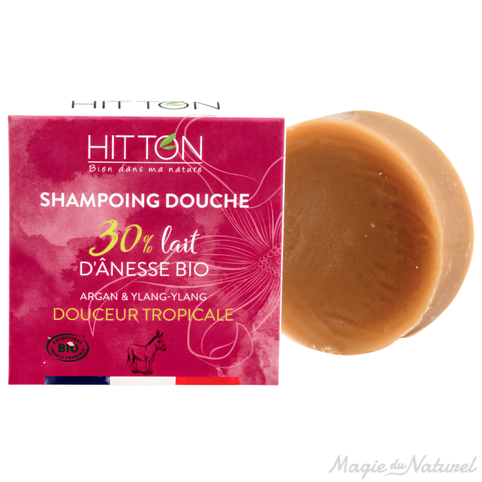 Festes Bio-Shampoo & Duschseife – Argan & Ylang-Ylang