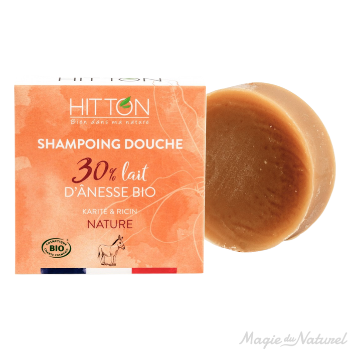Festes Bio-Shampoo & Duschseife – Shea & Rizinus