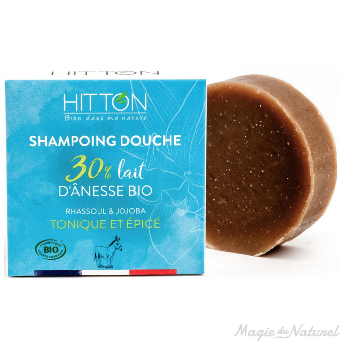 Festes Bio-Shampoo & Duschseife – Rhassoul & Jojoba
