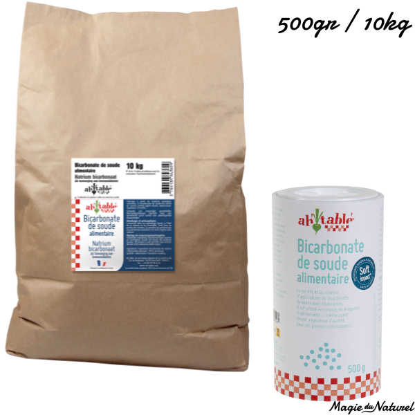 Bicarbonate De Soude Alimentaire SOLNATCHI – 10 Kg – Fabriqué En Turquie