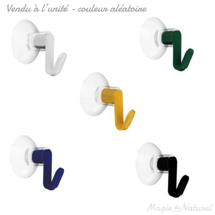 Crochet à ventouse – Support mural l Apimani l La Magie du Naturel l SUISSE