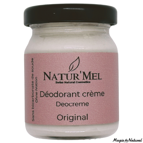 Déodorant crème « L'Original » sans bicarbonate de soude - 50ml l Natur'Mel Cosm'Ethique l La Magie du Naturel l SUISSE