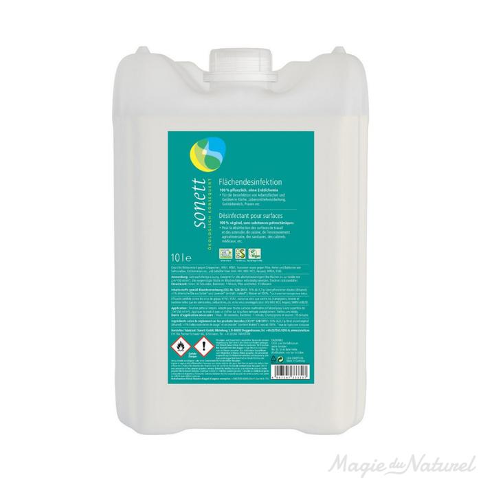 Désinfectant écologique pour surfaces l Sonett l La Magie du Naturel l SUISSE