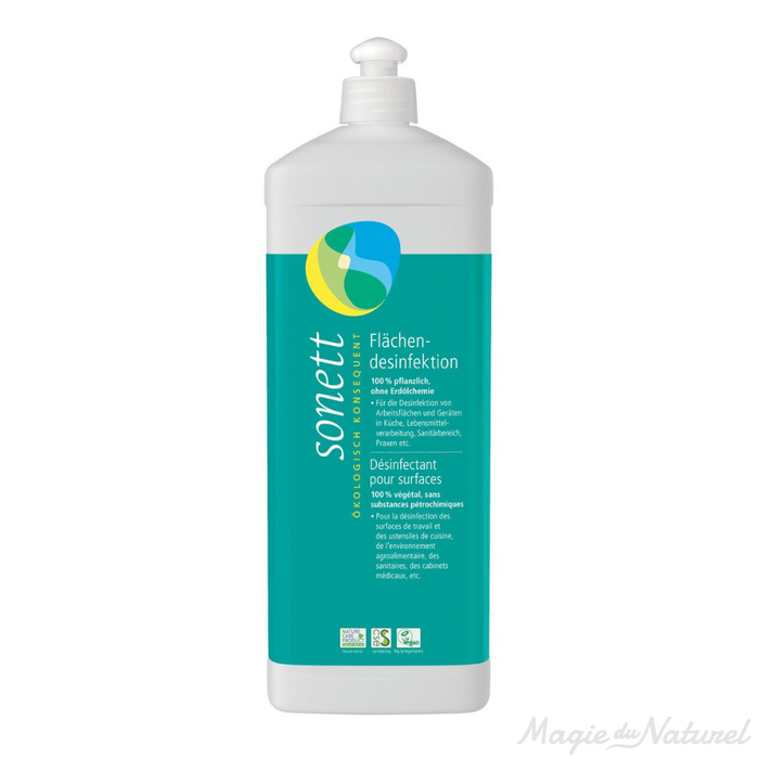 Désinfectant écologique pour surfaces l Sonett l La Magie du Naturel l SUISSE