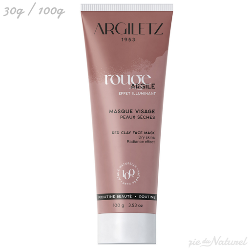 Masque à l'argile rouge prêt à l'emploi l Argiletz l La Magie du Naturel l SUISSE