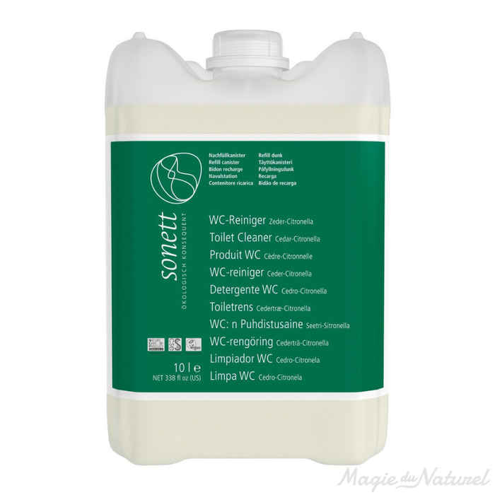Nettoyant WC cèdre - citronnelle l Sonett l La Magie du Naturel l SUISSE