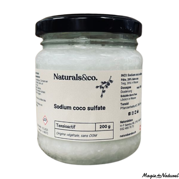 Sodium coco sulfate pâte (SCS) - Naturals&Co - La Magie du Naturel