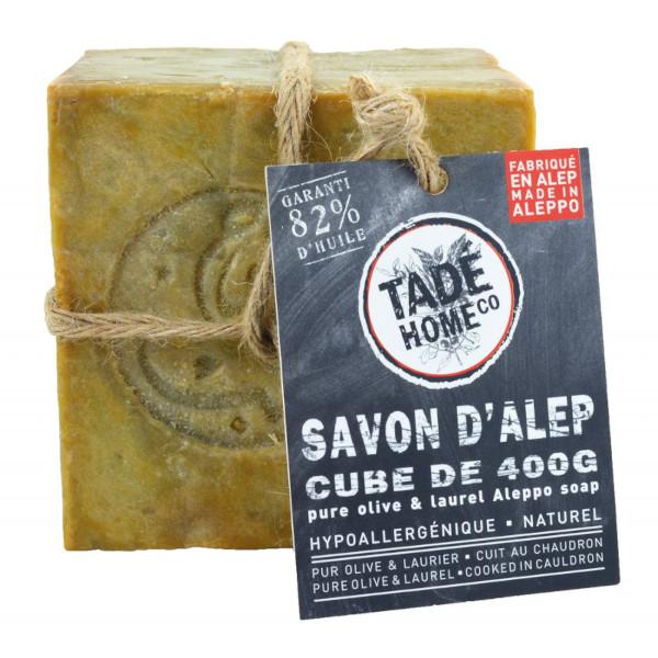 Savon d'Alep cube de 400g l Aleppo Soap Co. l La Magie du Naturel l SUISSE