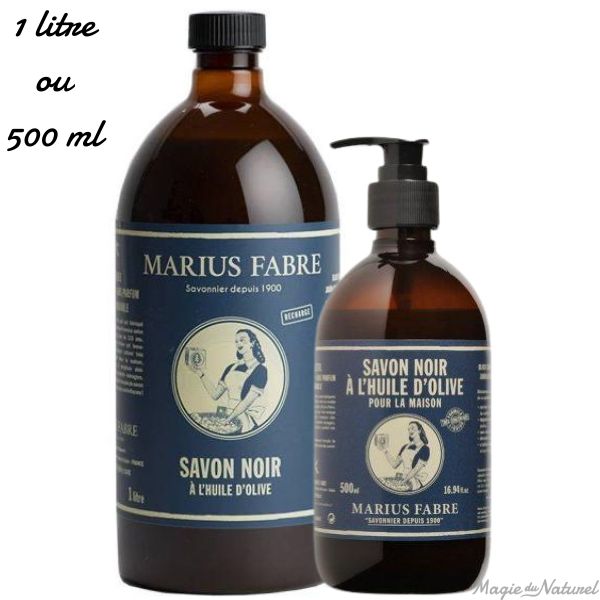 Savon noir liquide à l huile d Olive l Marius Fabre l La Magie du Naturel l SUISSE